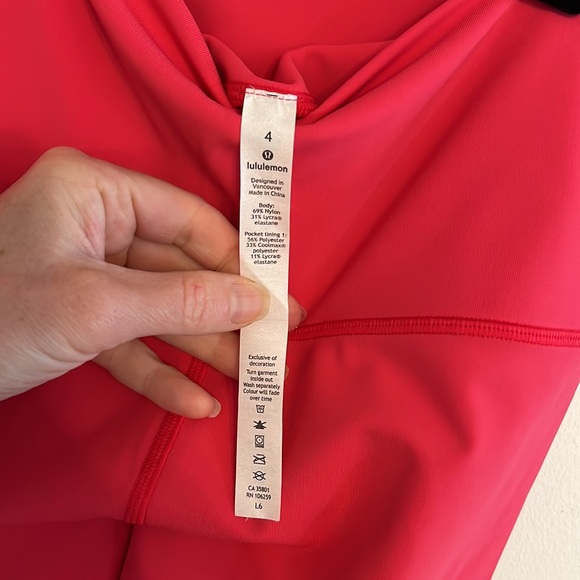 RARE Lululemon Wunder Under High Rise Ombré Tight 28" - in Ombre Fuchsia Pink - Picture 5 of 5